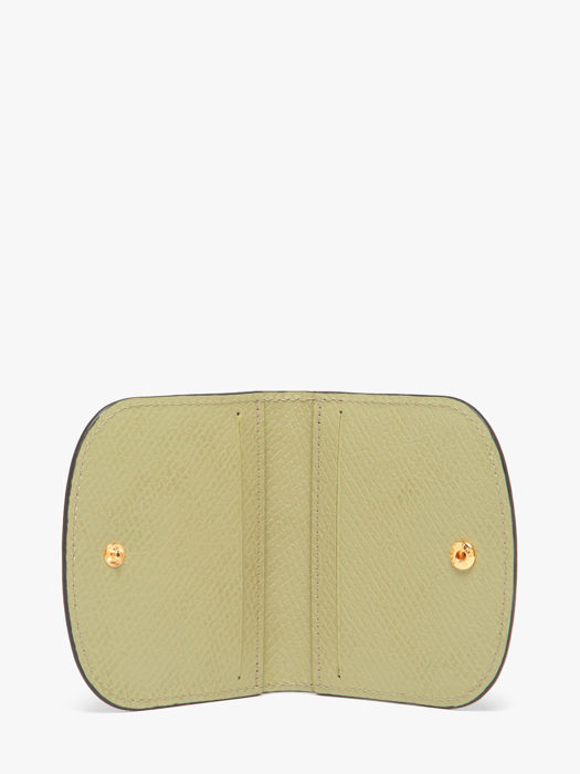 Longchamp Epure Bill case / card case Green