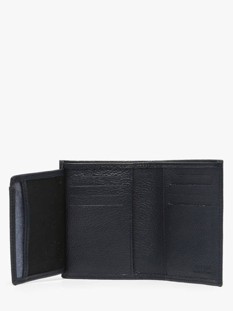 Portefeuille Porte-cartes Madras Cuir Etrier Bleu madras EMAD748 vue secondaire 2