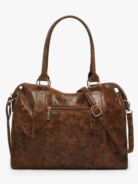 Sac Porté épaule A4 Format A4 Gallantry Marron format a4 AD vue secondaire 3