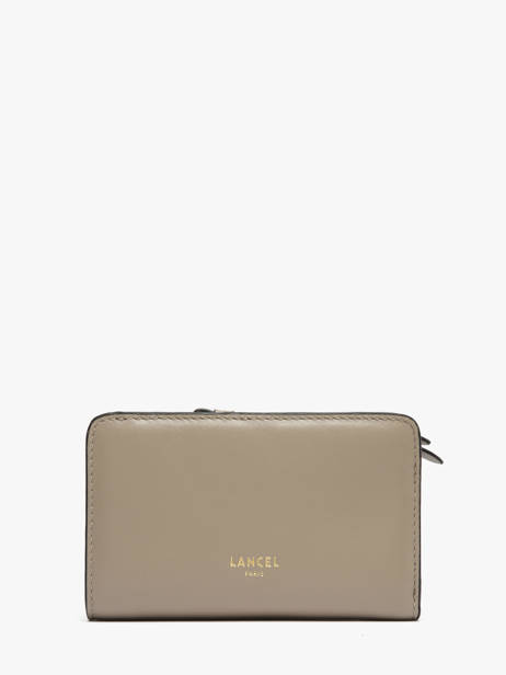 Leather Origami Wallet Lancel Gray origami A13423