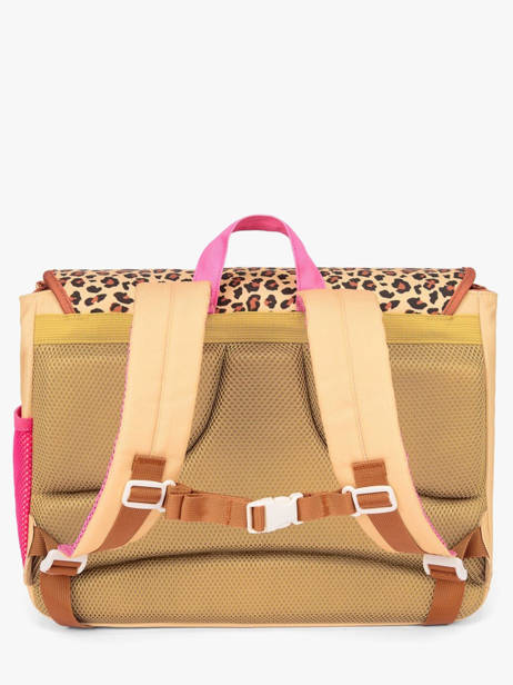 Cartable Hello hossy Beige cool kids P6 vue secondaire 4