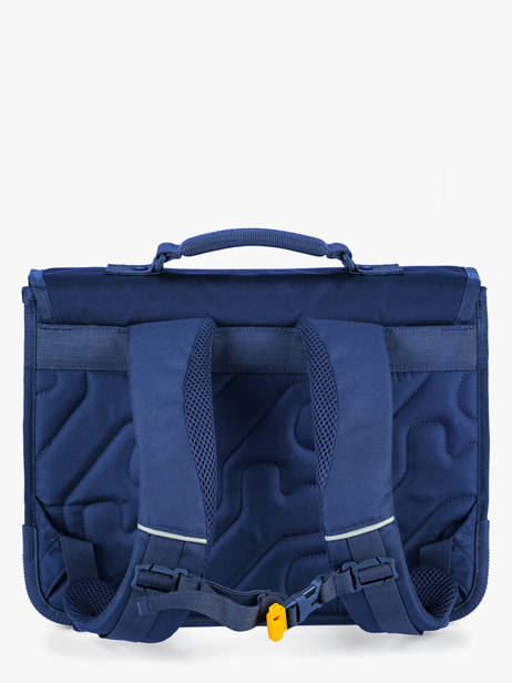 Cartable 2 Compartiments Stones and bones Bleu boys B vue secondaire 4