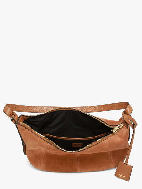 Sac Porté épaule Victoire Aspect Daim Lancel Marron victoire A14255 vue secondaire 3