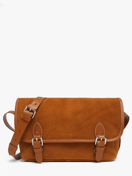 Sac Bandoulière La Suite Cuir Paul marius Marron la suite LOULOSUI