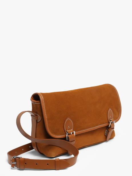 Sac Bandoulière La Suite Cuir Paul marius Marron la suite LOULOSUI vue secondaire 1