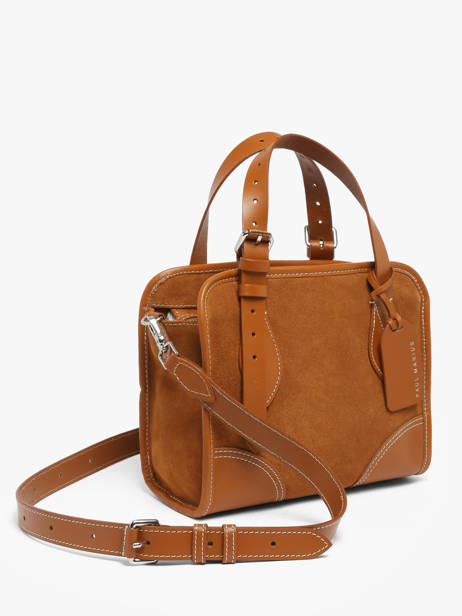 Sac Porté Main La Suite Cuir Paul marius Marron la suite CABSSSUI vue secondaire 1