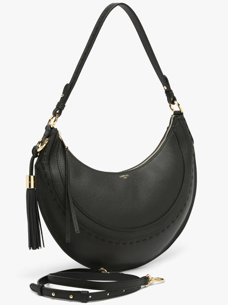 Shoulder Bag Hoboheme Leather Lancel Black hoboheme A14217 other view 2