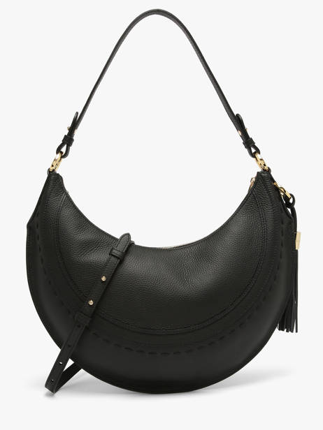 Shoulder Bag Hoboheme Leather Lancel Black hoboheme A14217 other view 5