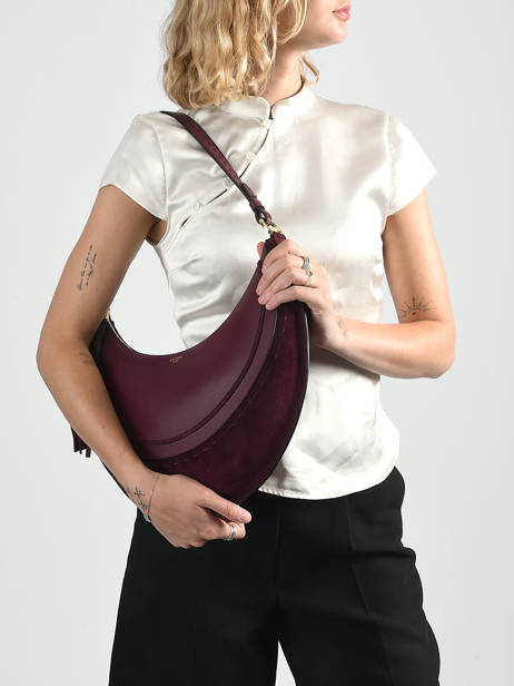 Shoulder Bag Hoboheme Lancel Violet hoboheme A14219 other view 1