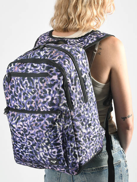 3-compartment Backpack Roxy Violet back to school RJBP4885 other view 1