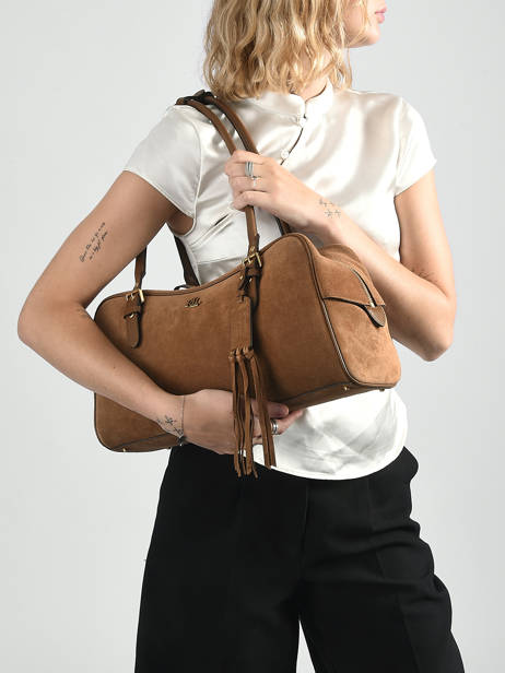 Shoulder Bag Dryden Lauren ralph lauren Brown dryden 31P11777 other view 1
