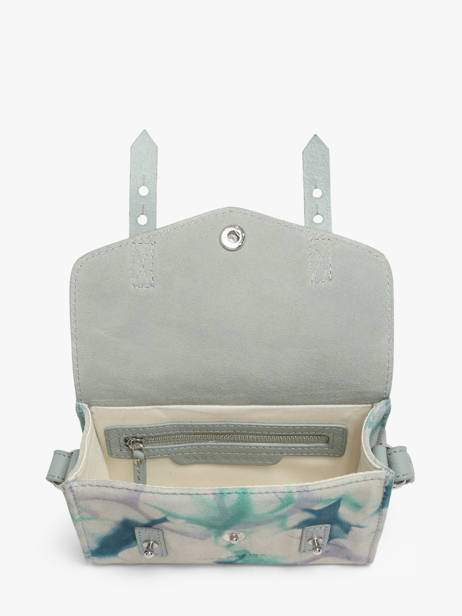 Shoulder Bag Tie & Dye Leather Paul marius Multicolor tie & dye MINITIE other view 2