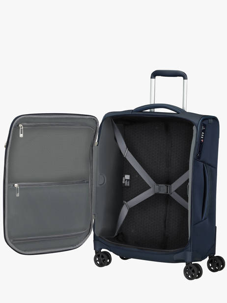 Valise Cabine Samsonite Bleu respark KJ3004 vue secondaire 3