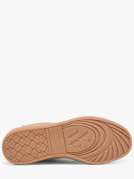 Sneakers Vanessa wu Marron women BK2948TP vue secondaire 4