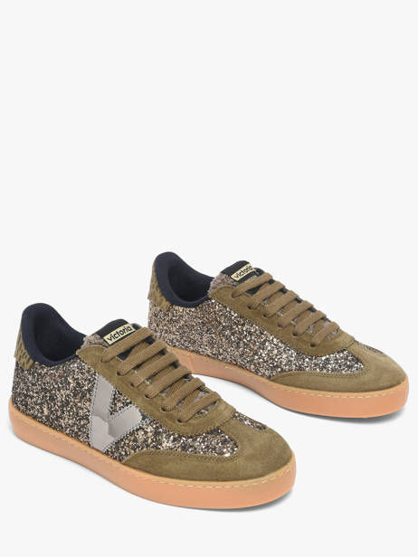 Sneakers Berlin En Cuir Victoria Vert women 1126223 vue secondaire 2