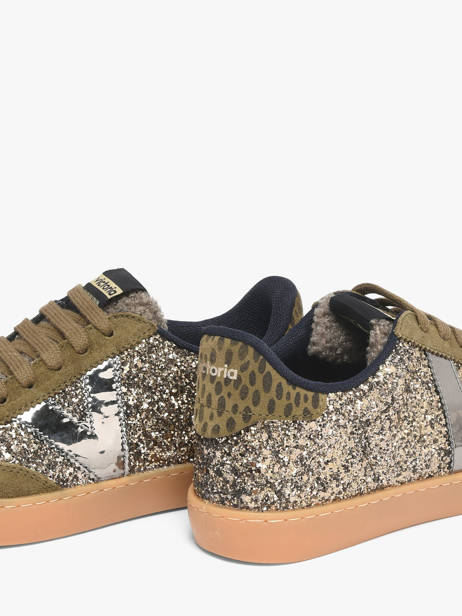 Sneakers Berlin En Cuir Victoria Vert women 1126223 vue secondaire 3