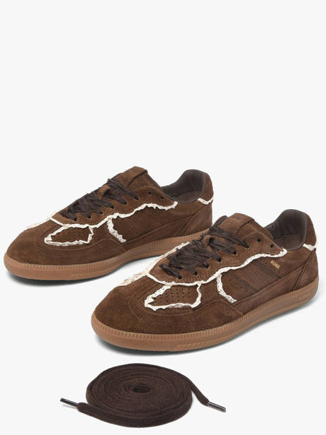 Sneakers In Leather Alohas Brown women 10082307 other view 1