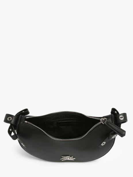 Sac Bandoulière K Autograph Cuir Karl lagerfeld Noir k autograph B3W30049 vue secondaire 3