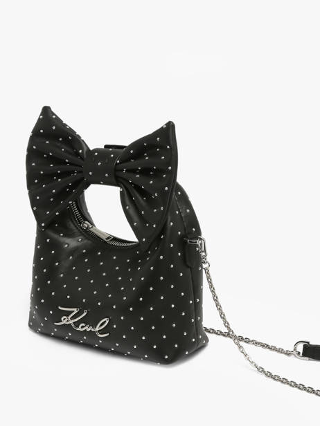 Shoulder Bag K Signature Polyurethane Karl lagerfeld Black k signature B3W30111 other view 1