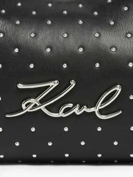 Shoulder Bag K Signature Polyurethane Karl lagerfeld Black k signature B3W30111 other view 2