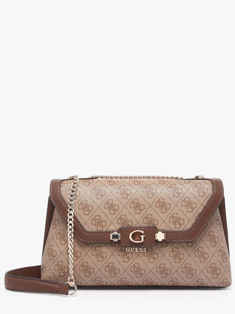 Sac Bandoulière Lindsey Guess Marron lindsey SG974921
