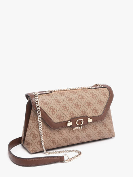 Sac Bandoulière Lindsey Guess Marron lindsey SG974921 vue secondaire 2