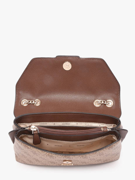 Sac Bandoulière Lindsey Guess Marron lindsey SG974921 vue secondaire 3