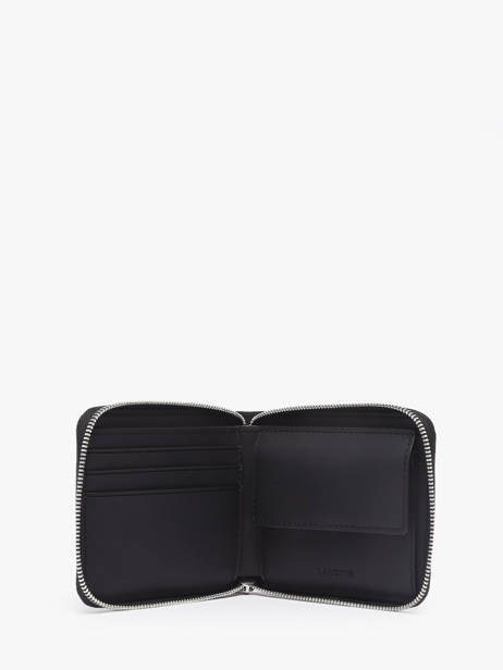 Wallet Lacoste Black the blend NH4005LX other view 1