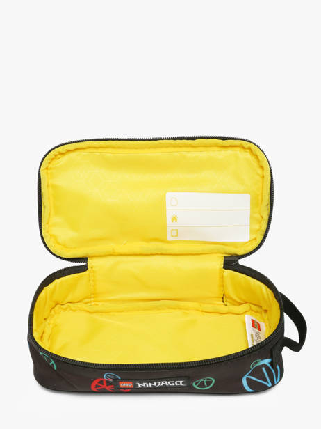 Trousse 1 Compartiment Lego Noir ninjago ninja skills 26 vue secondaire 1