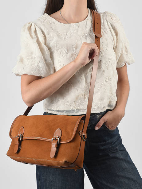 Sac Loulou La Suite Cuir Paul marius Marron la suite LOULOSUI vue secondaire 1