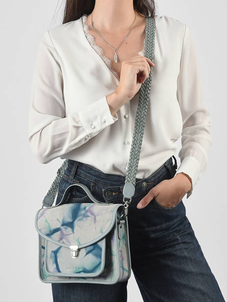 Leather Melle George Tie & Dye Crossbody Bag Paul marius Multicolor tie & dye GEORGTIE other view 1