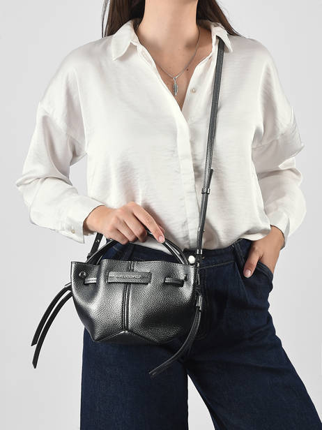 Shoulder Bag K Pierced Leather Karl lagerfeld Silver k pierced B3W30356 other view 1