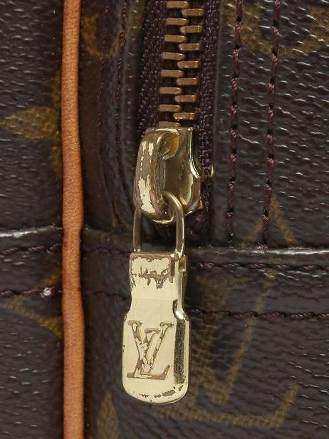 Sac Bandoulière Second Life Louis vuitton Marron second life P31VK450 vue secondaire 4