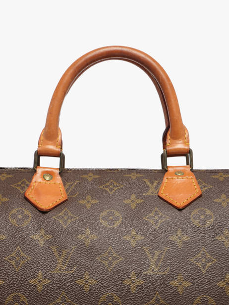 Satchel Second Life Louis vuitton Brown second life MB842 other view 3