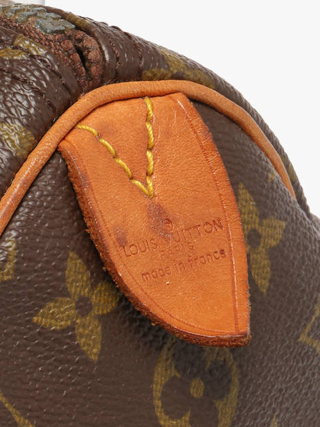 Satchel Second Life Louis vuitton Brown second life MB842 other view 5