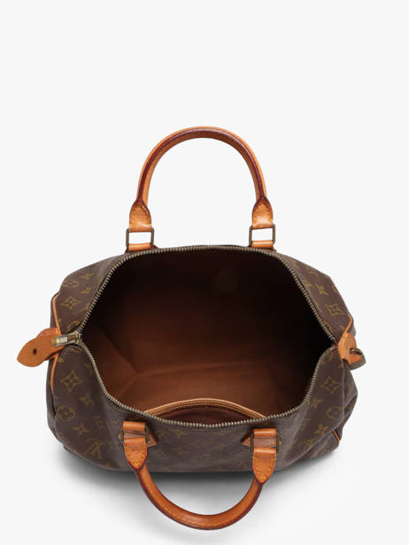 Satchel Second Life Louis vuitton Brown second life MB842 other view 6