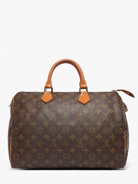 Satchel Second Life Louis vuitton Brown second life MB842 other view 7
