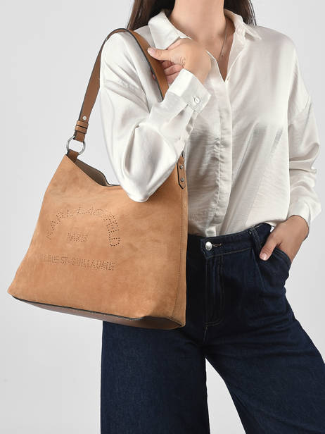 Sac Porté épaule K Daily Cuir Karl lagerfeld Marron k daily B3W30346 vue secondaire 1
