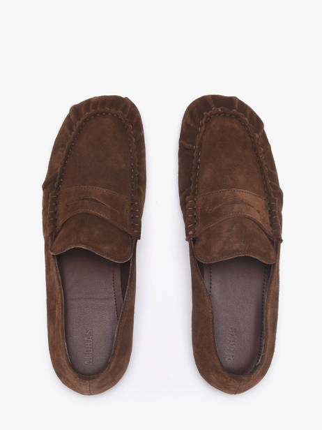 Moccasins In Leather Alohas Brown women 10121401