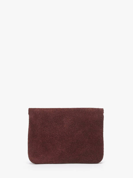 Coin Purse Velvet Leather Milano Violet velvet VE23091O other view 2