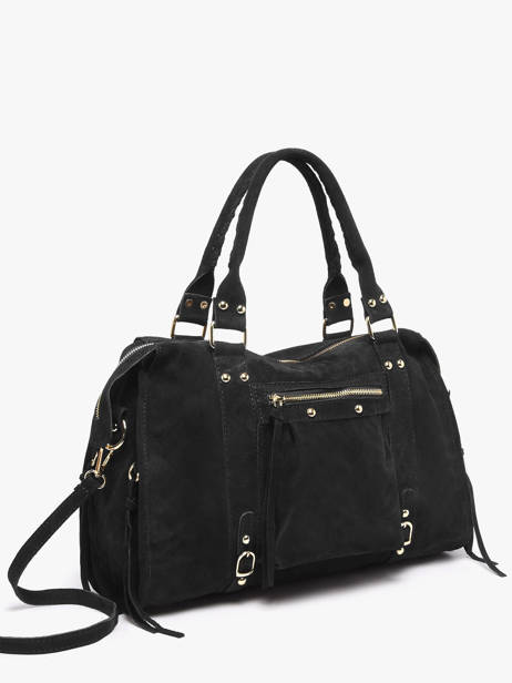 Sac Porté épaule A4 Velvet Milano Noir velvet VE24095O vue secondaire 2