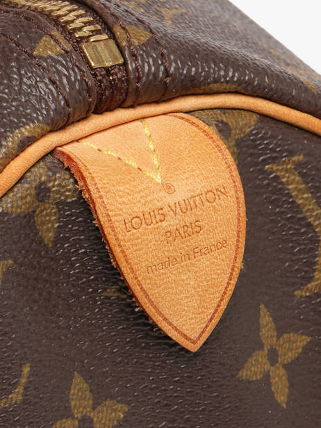 Preloved Louis Vuitton Handbag Speedy 30 Monogram Louis vuitton Brown second life FKBJ5I0A other view 4