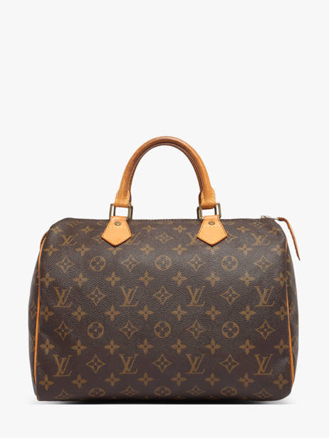 Preloved Louis Vuitton Handbag Speedy 30 Monogram Louis vuitton Brown second life FKBJ5I0A other view 7