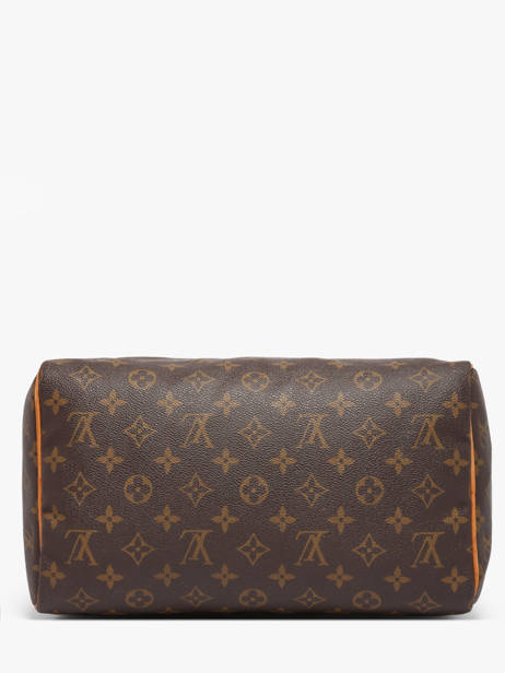 Preloved Louis Vuitton Handbag Speedy 30 Monogram Louis vuitton Brown second life FKBJ5I0A other view 8