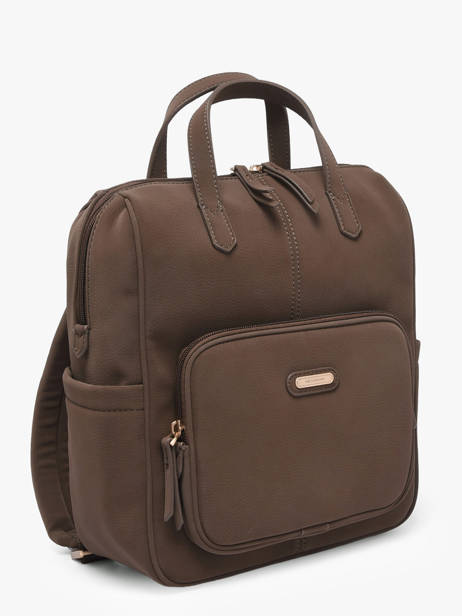 Sac à Dos Hexagona Marron eve 6520332 vue secondaire 1