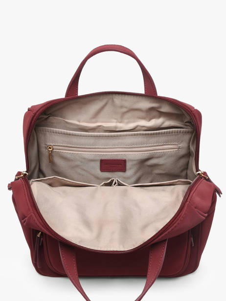 Backpack Hexagona Red eve 6520332 other view 2