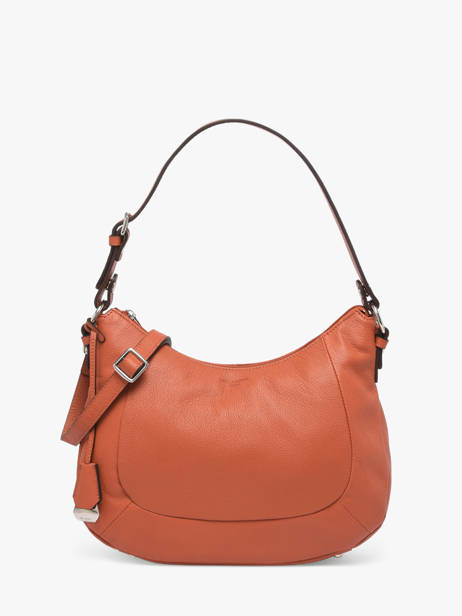 Hobo Bag Confort Leather Hexagona Orange confort 464779
