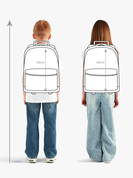 1 Compartment Wheeled Schoolbag K-pop demon hunters Violet huntrix 26AJ204R other view 1