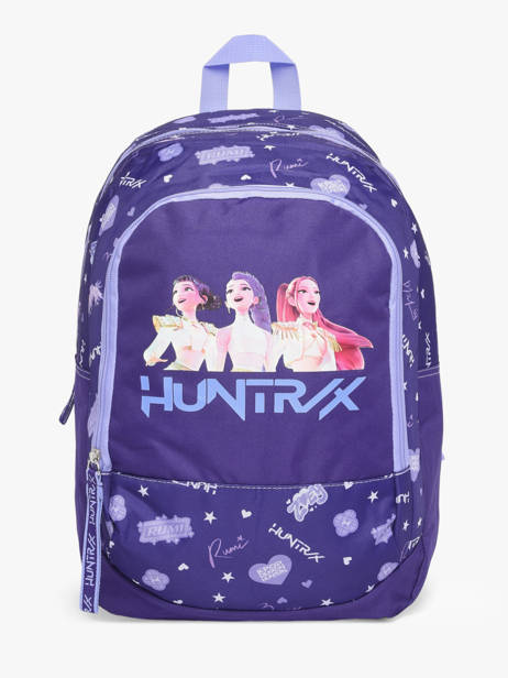 2-compartment Backpack K-pop demon hunters Violet huntrix 26AJ204C