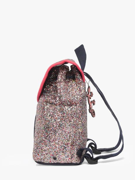 1 Compartment  Backpack Cameleon Multicolor retro - RET-SD25 other view 2